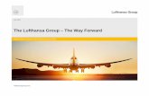 The Lufthansa Group – The Way Forward