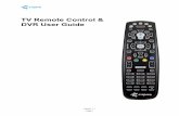 TV Remote Control & DVR User Guide - C Spire