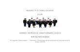 BASIC FITTING GUIDE FOR ARMY SERVICE UNIFORMS (ASU ...