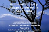 Vulnerabilidad y adaptacion en la Argentina