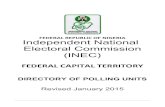 directory of polling units federal capital territory