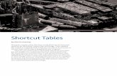 Shortcut tables