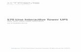 S70 Line Interactive Tower UPS - Xtreme Power Conversion