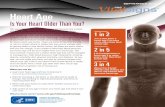 CDC VitalSigns: Heart Age - Is Your Heart Older Than You?