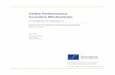 Utility Performance Incentive Mechanisms: A Handbook for Regulators