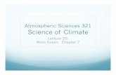 Science of Climate