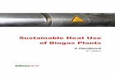 Sustainable Heat Use of Biogas Plants