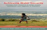 Achieving water security - - Books or book chapters