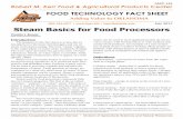 FAPC-142 Steam Basics for Food Processors