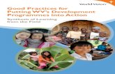 Good Practices for Putting WV's Development Programmes into Action