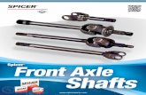 Front Axle Shaft