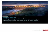 Hydro power Intelligent solutions for hydroelectric power plant controls