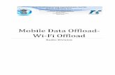 Mobile Data Offload- Wi-Fi Offload