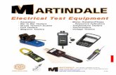 Electrical Test Equipment - Martindale Co