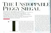 The Unstoppable Peggy Siegal – January 1996