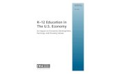 K–12 Education in The U.S. Economy