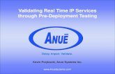 Anue Systems Customer Presentation