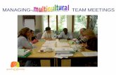 Managing Multicultural Team Meetings