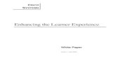 Enhancing the Learner Experience
