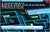 Longman English grammar practice
