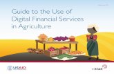 Guide to the Use of Digital Financial Services in Agriculture