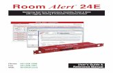 Room Alert 24E User's Guide & Reference Manual