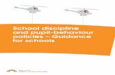 School discipline and pupil-behaviour policies – Guidance for schools