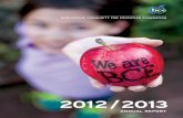 Download BCE's 2012-2013 Annual Report
