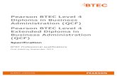 Pearson BTEC Level 4 Diploma in Business Administration