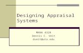 Designing Appraisal System