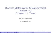 Discrete Mathematics & Mathematical Reasoning Chapter 11: Trees