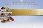 2013 PRESIDENt'S ANNUAL REPORt