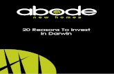 2011 20 Reasons to Invest in Darwin - Download (PDF)