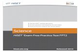 Science Practice Test (FPT2 – Released in 2015) (PDF)