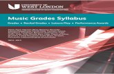 LCM Exams - music grades syllabus