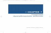 Congenital dyserythropoietic anaemias