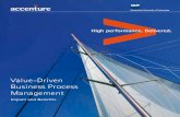 Value-Driven Business Process Management - Accenture