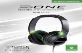 USER GUIDE XBOX ONE STEREO GAMING HEADSET