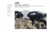 Dairy 2014: Dairy Cattle Management Practices in the United States ...