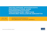 Developing Myanmar's Information and Communication Technology ...