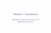 'Modern' Databases