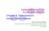 FUNDAMENTALS OF FLUID MECHANICS Chapter 5 Flow Analysis ...