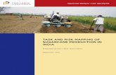 TASK AND RISK MAPPING OF SUGARCANE PRODUCTION IN INDIA