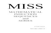 MISS booklet (Mathematical induction, sequences and series)