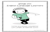 Songs for Songs for English Language Learners English Language