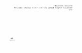 iTunes Store Music Data Standards and Style Guide v7