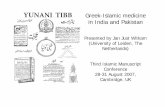 Greek-Islamic medicine in India and Pakistan