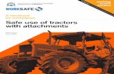 Safe use of tractors with attachments