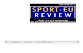 Download Sport&EU Review Volume 3, Issue 2