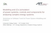 (co-)simulation of power systems, controls, components for ...